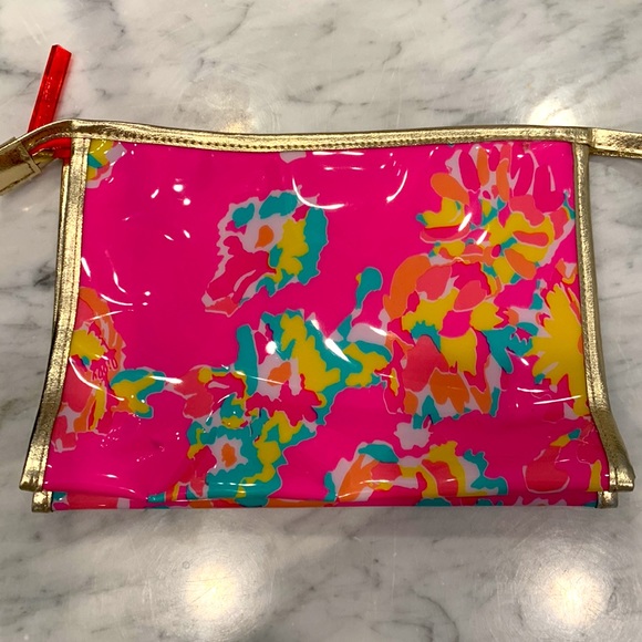 Lilly Pulitzer for Estee Lauder make up bag never used - Picture 2 of 5